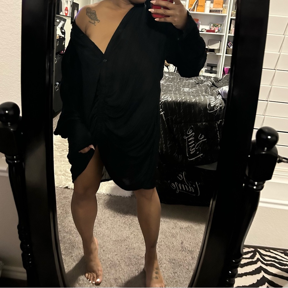 Elegant Black Women's Dress